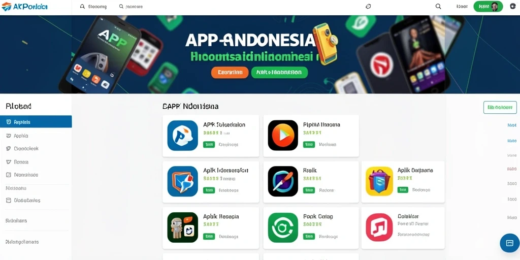 Tampilan antarmuka yang atraktif dan mudah dinavigasi.