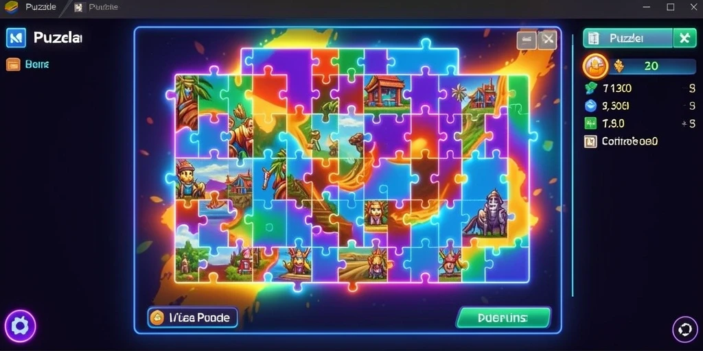 Screenshot menampilkan grafis menakjubkan dalam game.