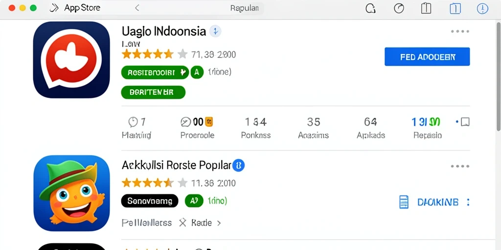 Tampilan awal yang menarik dan mudah dinavigasi.