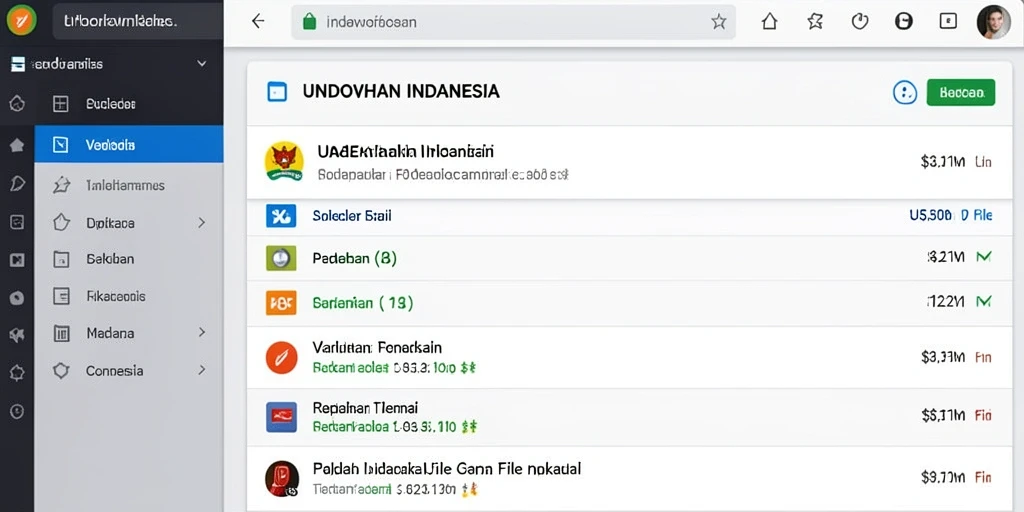 Tampilan antarmuka yang menarik dan mudah dipahami.