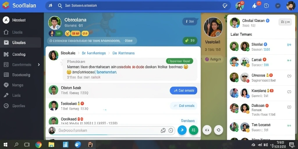 Tampilan antarmuka yang user-friendly dan menarik.